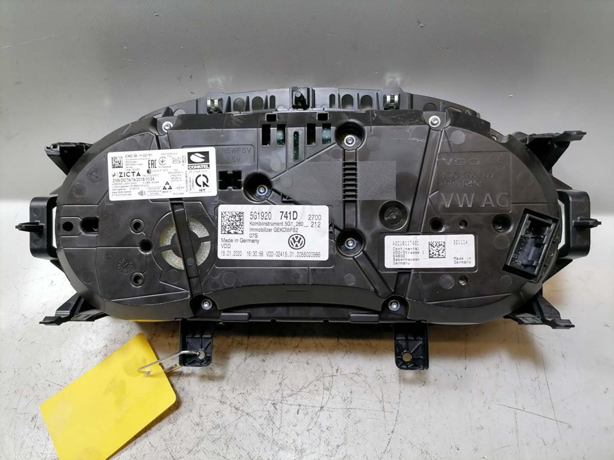 VW Golf 7 original 1,6TDI 85KW Bj.2020